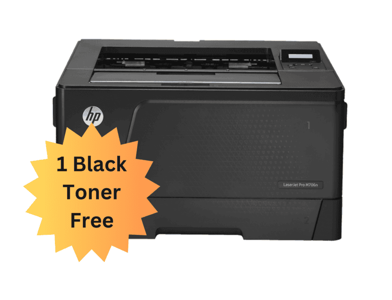 HP LaserJet Pro Mono Single Function M706n  A3  Printer- (B6S02A)