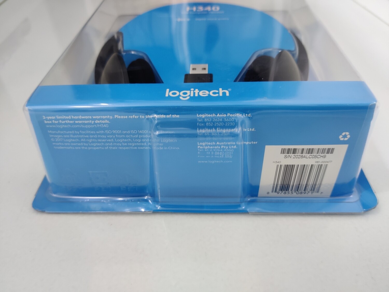 Logitech H340 Wired Stereo Headphone