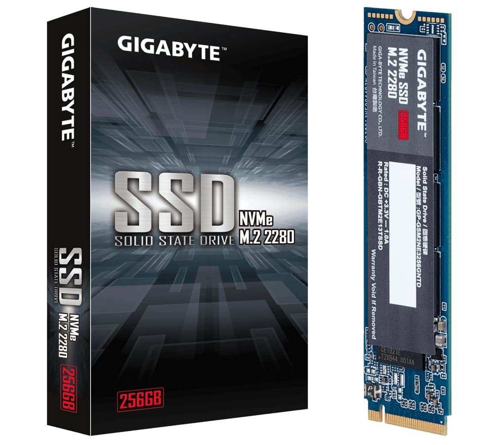 256GB Nvme SSD