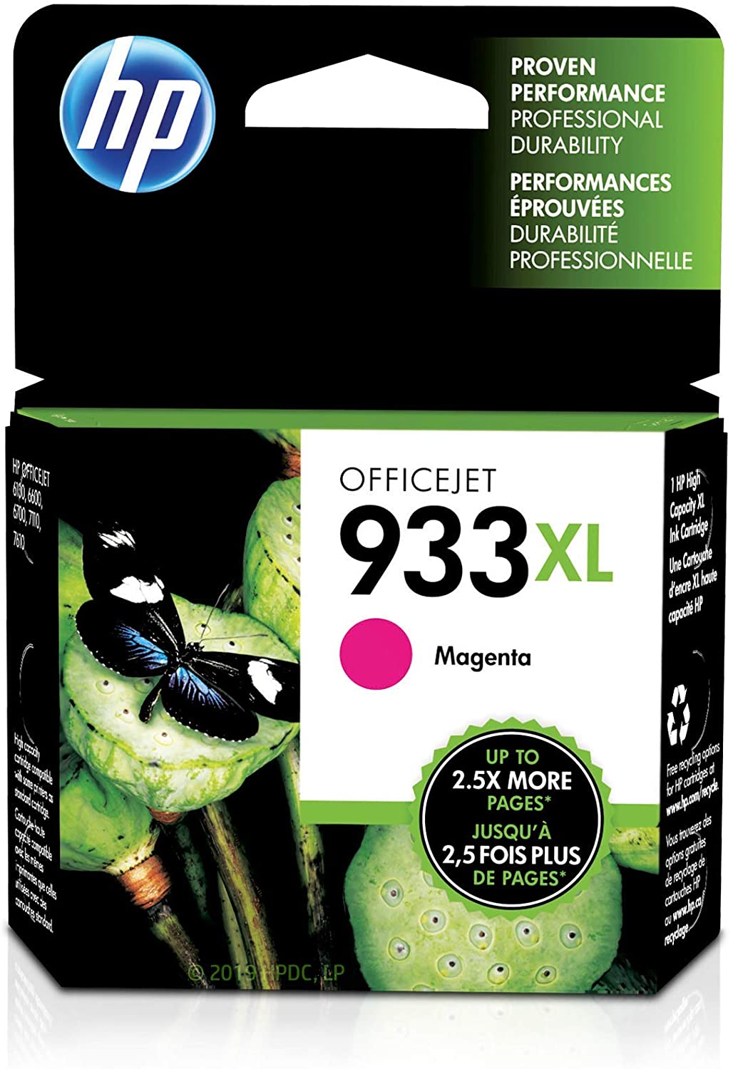 HP 933XL Magenta Ink Cartridge