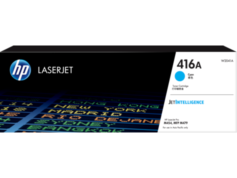 HP 416A Cyan LaserJet Toner Cartridge - W2041A