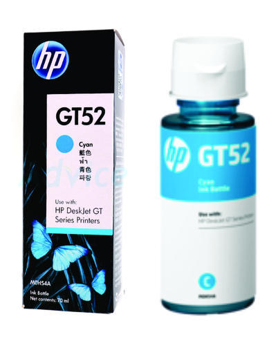 HP GT52 Cyan Original Ink Bottle