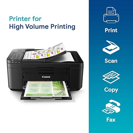 Canon PIXMA E4570 Inkjet Multi-function A4 Wi-Fi Printer