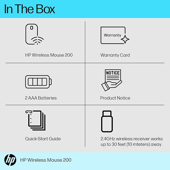 HP Wireless Mouse 200