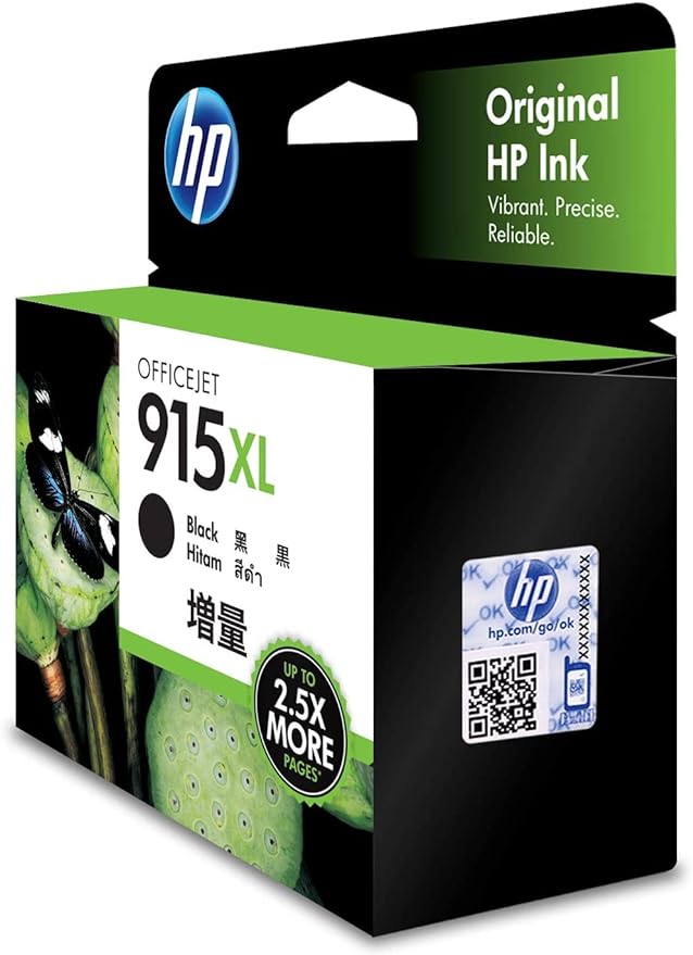 HP 915XL Black Ink Cartridges