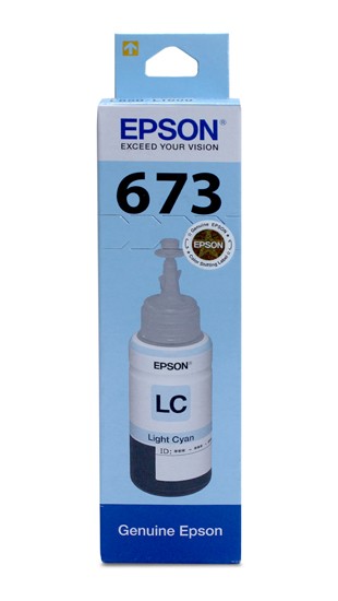 Epson T6735 Light Cyan Ink Bottle 70 ML