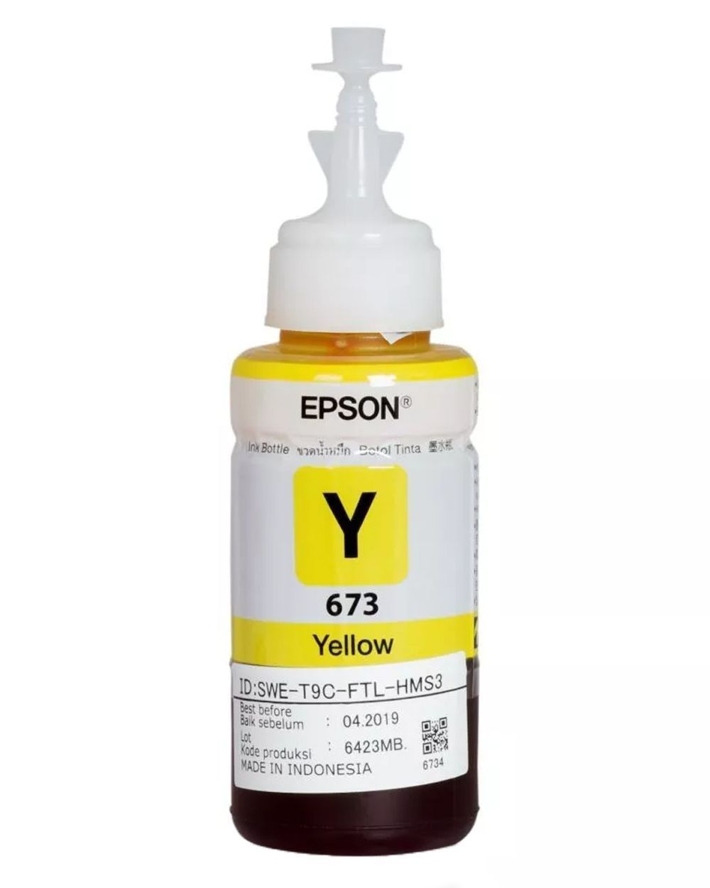 Epson T6734 Yellow Ink Bottle 70ML