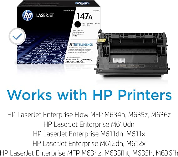 HP 147A Black LaserJet Toner Cartridge