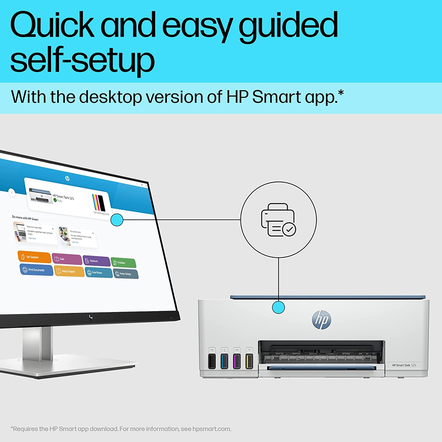 HP Smart Tank 525 MFP Printer