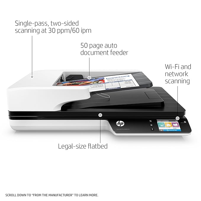 HP ScanJet Pro 4500 fn1 Network Scanner