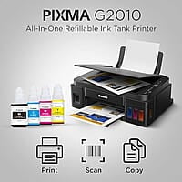 Canon PIXMA G2010 Mega Ink Tank MF Colour A4 Printer