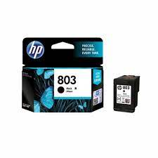 HP 803 Small Black Ink Cartridge - F6V23AA