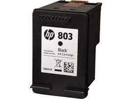 HP 803 Small Black Ink Cartridge - F6V23AA