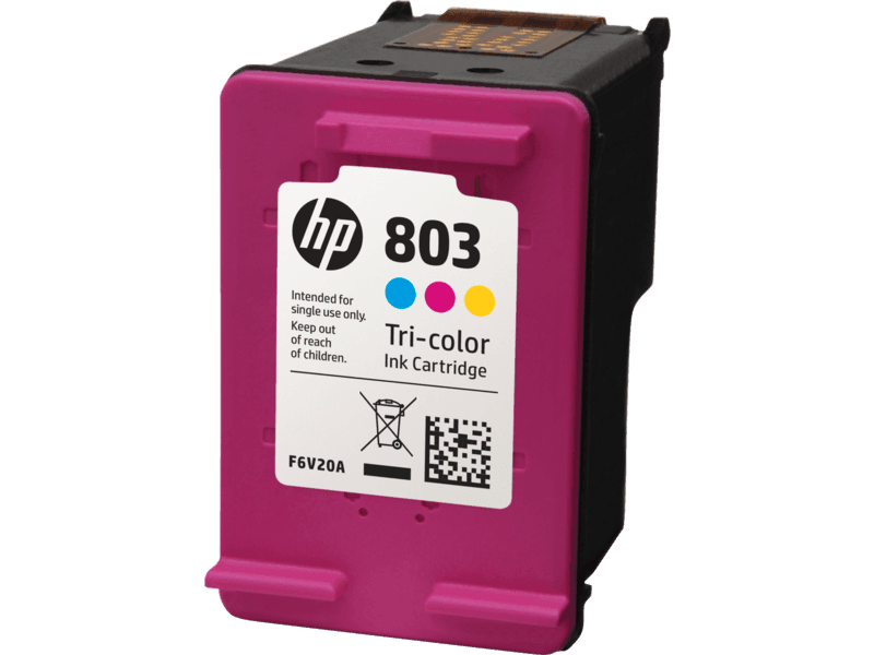 HP 803 Tri-color Ink Cartridge - F6V20AA