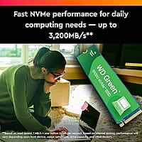 WD SN350 1TB NVME M.2 SSD GREEN