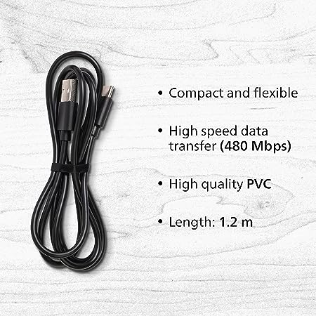 Philips Charging Cable USB A TO USB C 1.2M Cable