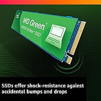 WD SN350 1TB NVME M.2 SSD GREEN