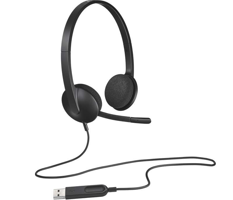 Logitech H340 Wired Stereo Headphone