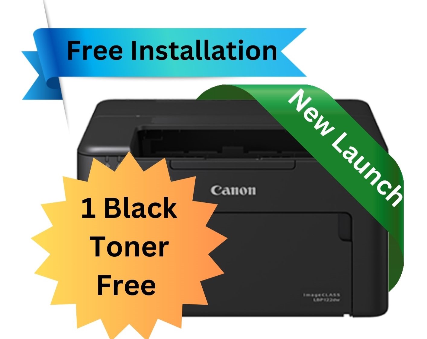 Canon ImageClass LBP122Dw Monochrome Laser Printer