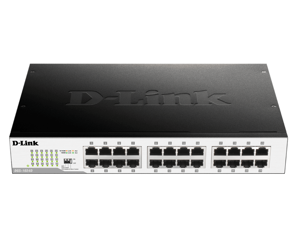 24 Port Gigabit Unmanaged switch - Dlink