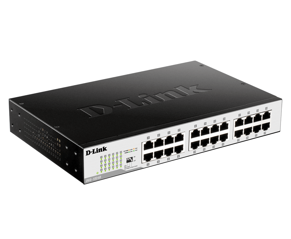 24 Port Gigabit Unmanaged switch - Dlink