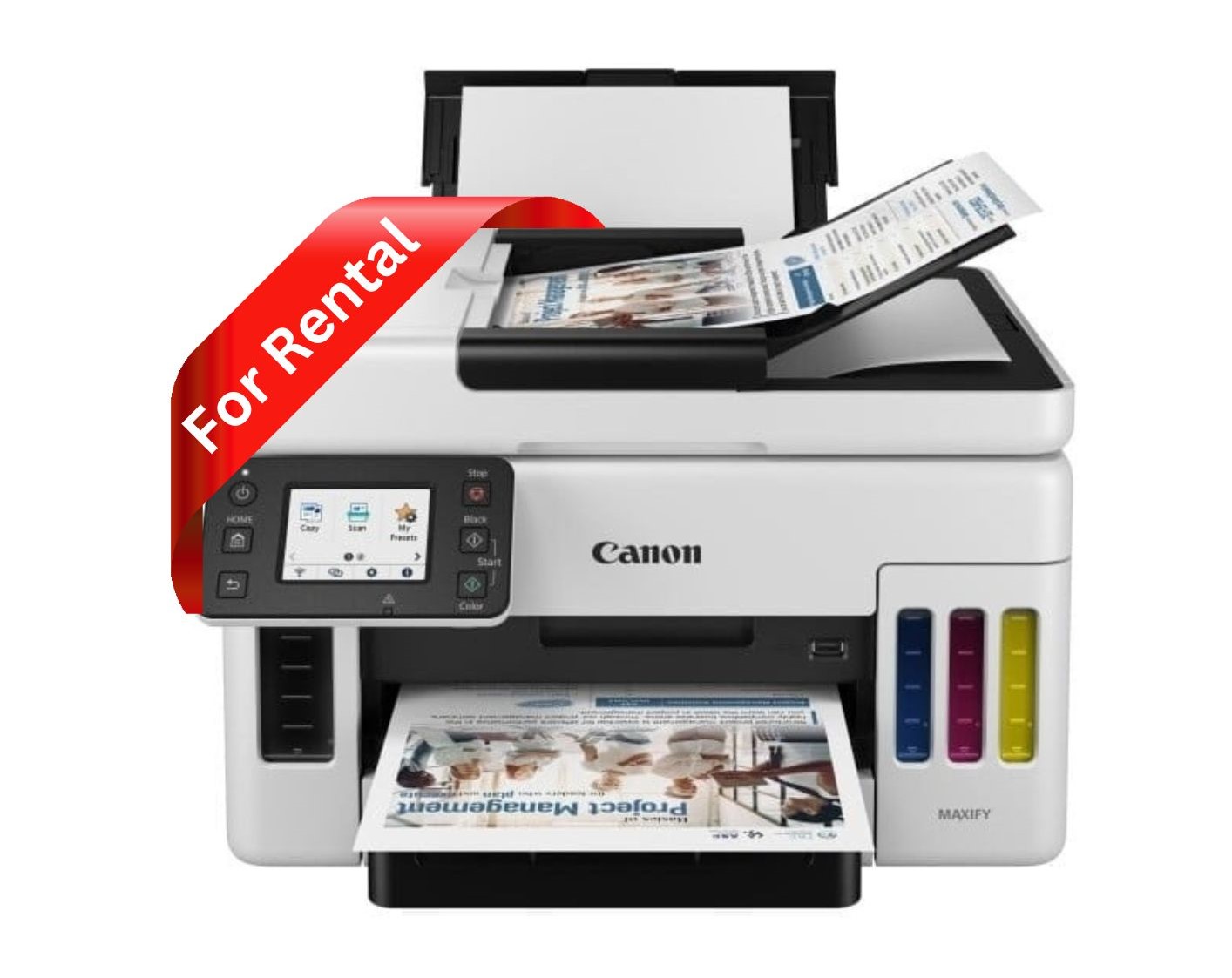 Rental Multi Function Printer Color - Plan 1 -Canon GX6070 MFP-Managed Print Services (MPS)