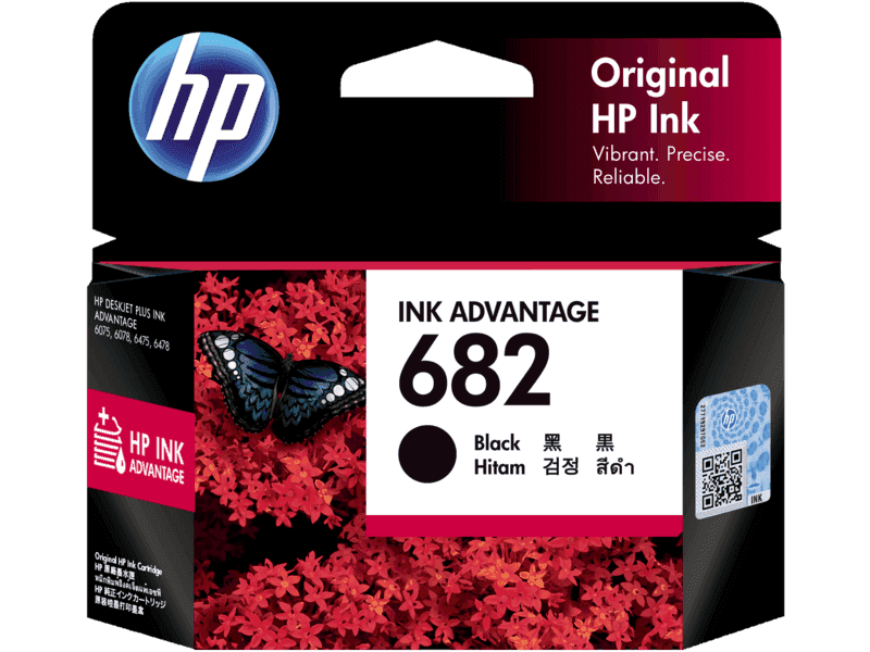 HP 682 Black Original Ink Cartridge