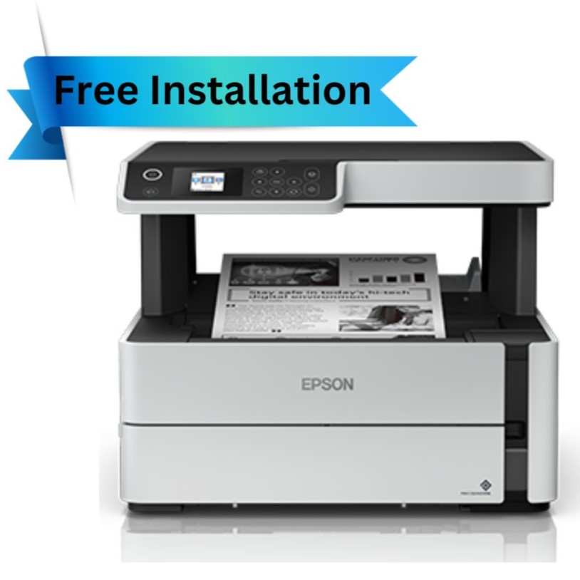 Epson EcoTank Monochrome M2170 All-in-One Wi-Fi Duplex InkTank Printer