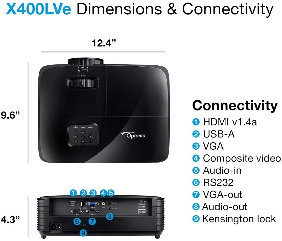 Optoma X400Lve Projector