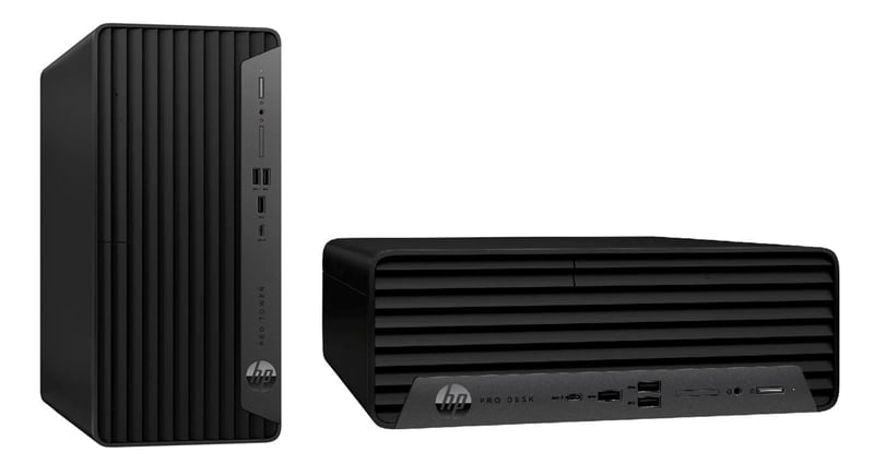 HP Pro SFF 400 G9 i5 Desktop PC-10th, 16GB Ram, 1TB HDD+256GB SSD, Dos, 5yr