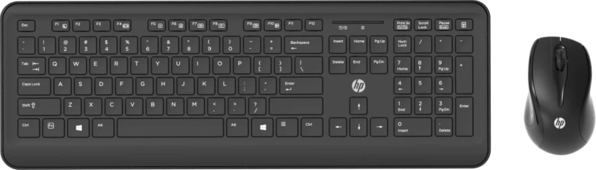 HP wireless keyboard & mouse combo-(3RQ75PA)